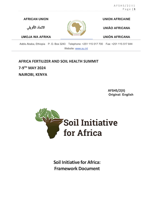 Soil Initiative for Africa: Framework Document